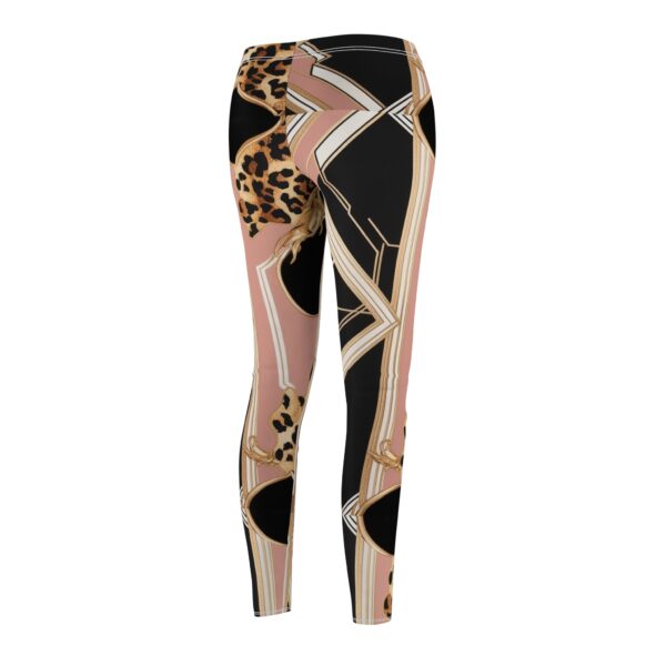 LN&Co Chic Leggings Signature I-  Leopard & Geometric Design for Everyday Wear - Image 4