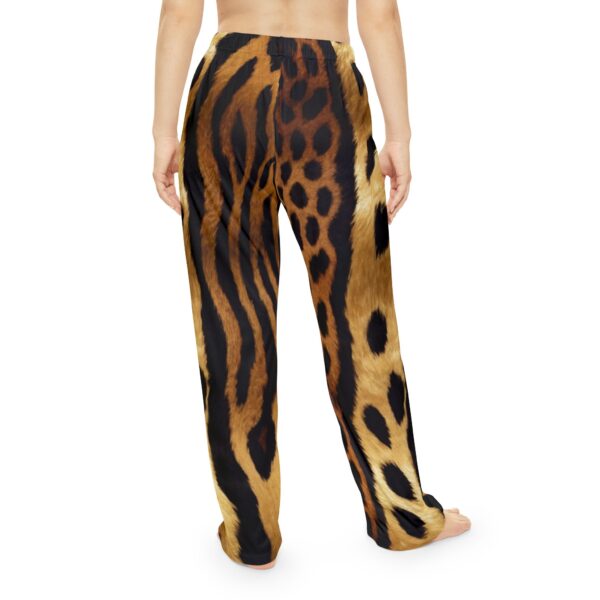 LN&Co Signature Wild Leopard Style Women's Pajama Pants - Image 4