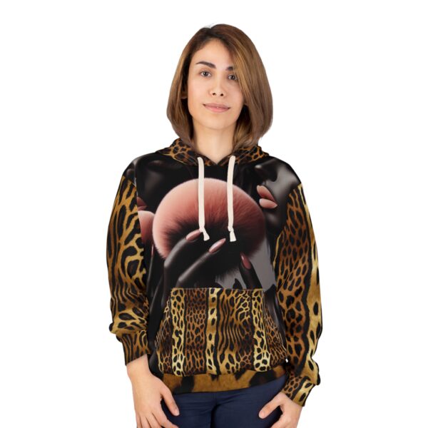 LN&Co Puff Girl ( The Fierce Collection)  Unisex Pullover Hoodie - Image 3